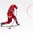 SPISSKA NOVA VES, SLOVAKIA - APRIL 13: Belarus Vladislav Mikhalchuk #22 lets a shot go during preliminary round action against the U.S. at the 2017 IIHF Ice Hockey U18 World Championship. (Photo by Steve Kingsman/HHOF-IIHF Images)

